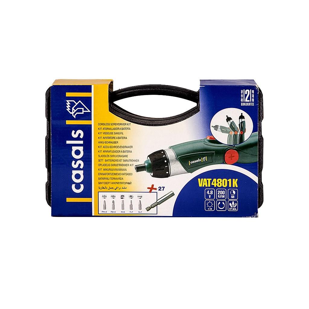 پیچ گوشتی شارژی کازالس مدل VAT4801K