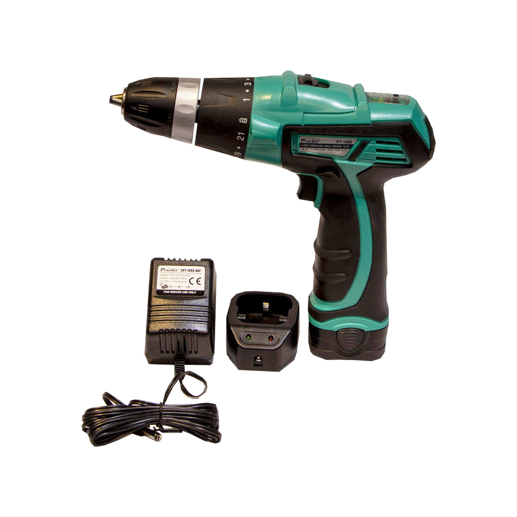 دریل شارژی پروسکیت مدل PT-1080F