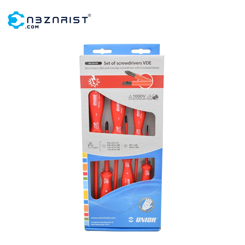  پیچ گوشتی یونیور مدل 603CS6VDE بسته 6 عددی