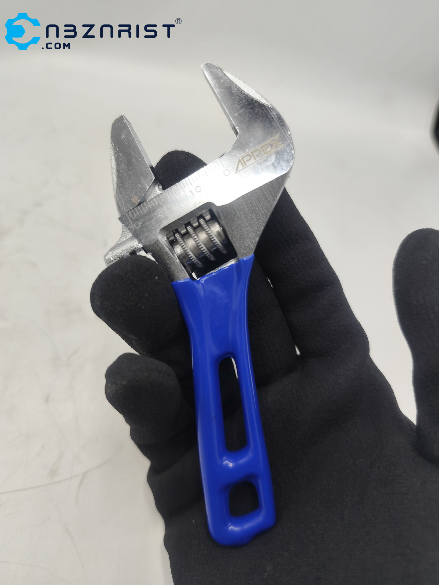 آچار فرانسه 8 دسته کوتاه کد -9130 برند اپکس