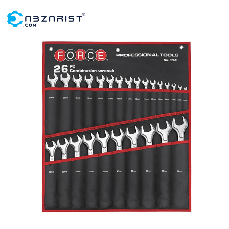 آچار یکسر تخت و یکسر رینگی فورس مدل 5261C