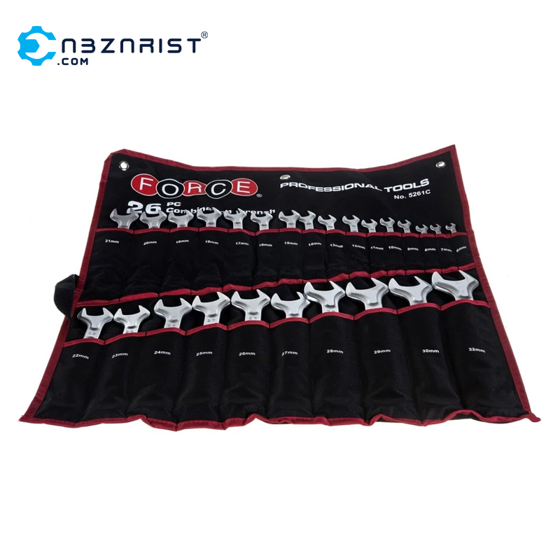 آچار یکسر تخت و یکسر رینگی فورس مدل 5261C