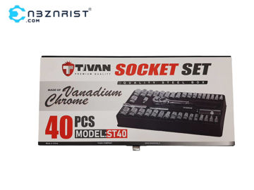 ست جعبه بکس 40 پارچه 3.8 تیوان-TIVAN