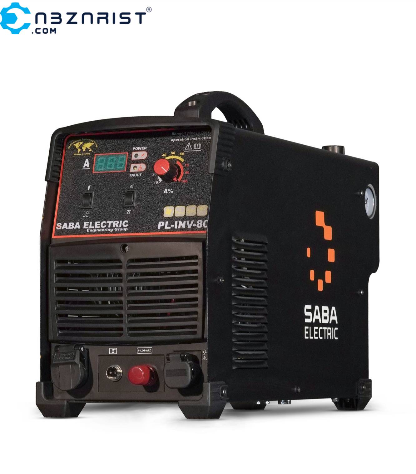 پلاسما اینورتری 80 آمپر سه فاز هواخنک باHF(CNC) صباالکتریک مدل PL-INV-80