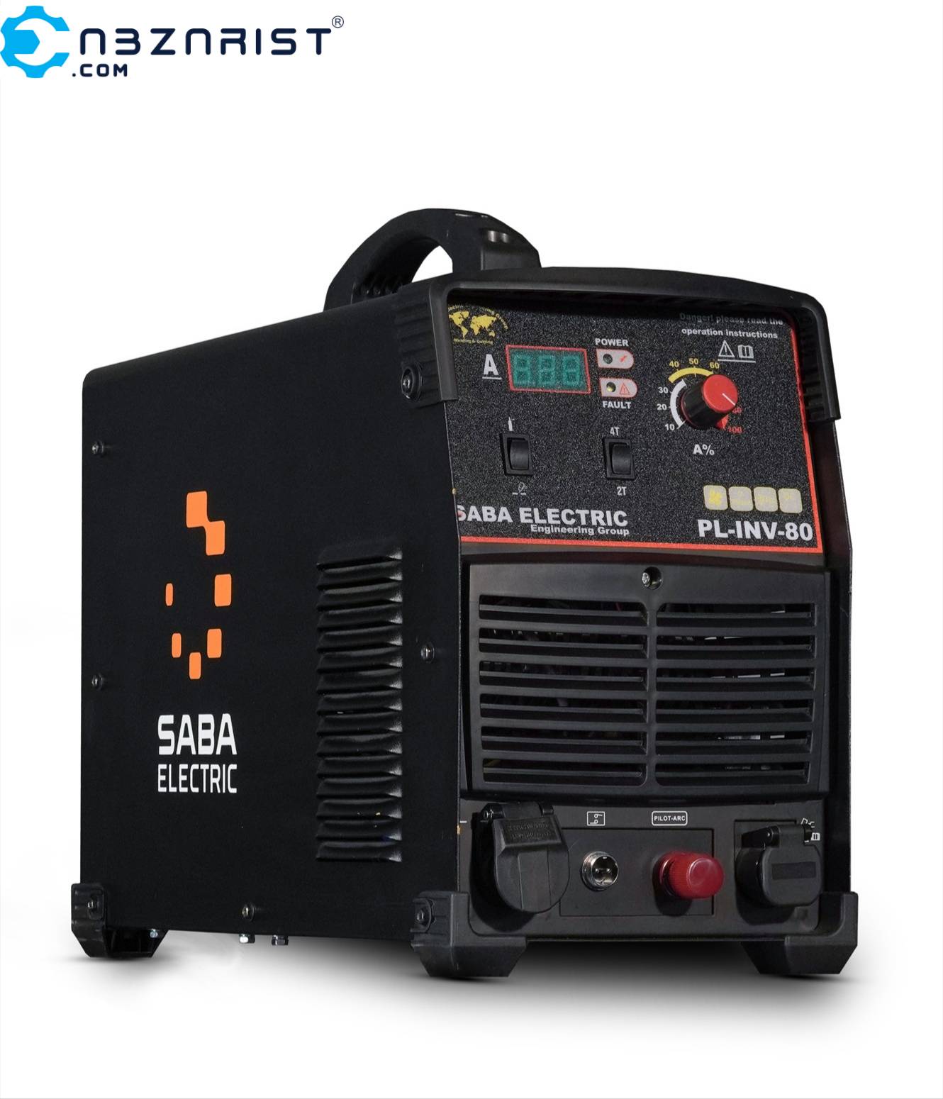 پلاسما اینورتری 80 آمپر سه فاز هواخنک باHF(CNC) صباالکتریک مدل PL-INV-80