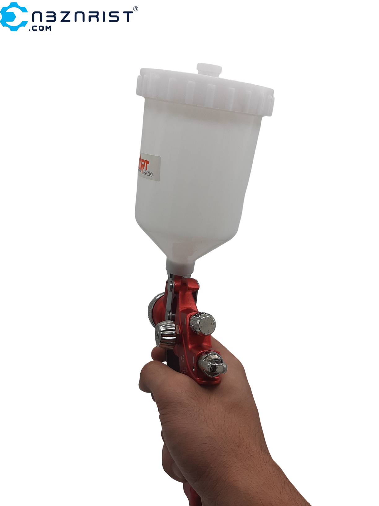 پیستوله رنگ بادی اسمارت کینگ کاسه رو با سوزن پاشش ۱.۳ مدل LS-330